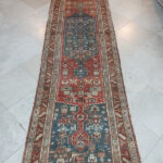 Vintage Handmade Tribal Runner Rug