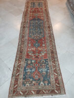 Vintage Handmade Tribal Runner Rug