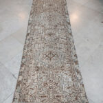 Vintage Distressed Persian Runner Rug