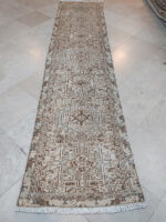 Vintage Distressed Persian Runner Rug
