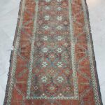 Vintage Distressed Baluchi Tribal Runner