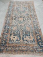 Vintage Distressed Borujerd Runner