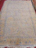 Modern Minimalist Slate Gray Rug