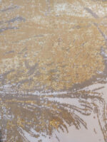 Modern Abstract Luxury Rug | 6.3×10.8 ft  | Gilded Marble & Neutral Minimalist Design - Image 4