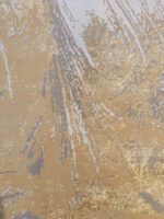 Modern Abstract Luxury Rug | 6.3×10.8 ft  | Gilded Marble & Neutral Minimalist Design - Image 3