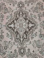 Vintage Hamedan Rug | 6.8×9.8 ft  | Bold Floral Medallion & Harmonious Garden Field - Image 4