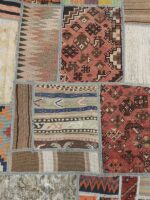 Artisanal Heritage Patchwork | 7.7 x 10.4 ft | Muted Earth Tones with Reclaimed Vintage Tribal Fragments - Image 3