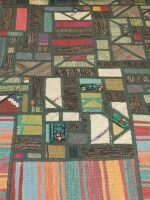 Chromatic Heritage Mosaic | 7.7 x 10.4 ft | Prismatic Jewel Tones with Reclaimed Antique Fragments - Image 3